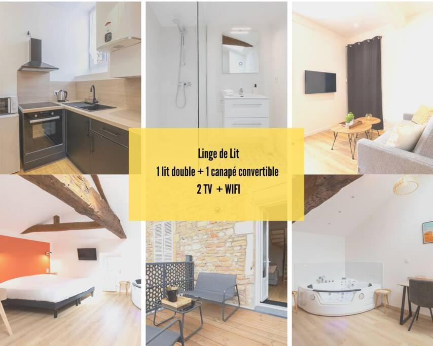 Appartement Cabana & L'escapade Sud Maconnaise - Terrasse & Parking *