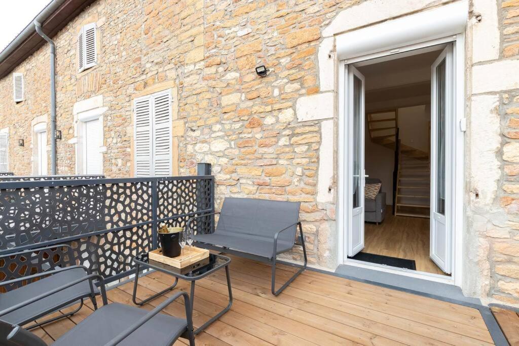 Cabana & L'escapade Sud Maconnaise - Terrasse & Parking *